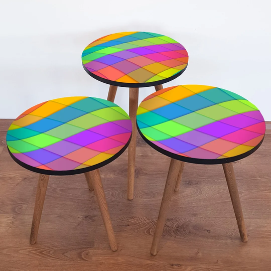 Alcantar 3 Piece Nest of Tables