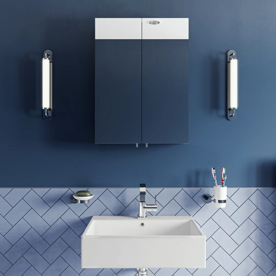 Anton 50cm x 67cm Surface Mount Mirror Cabinet