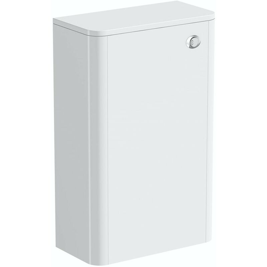 Carter white back to wall toilet unit 500mm - White - Mode