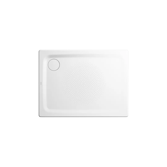 Superplan Plus 1000 x 750 mm Steel Enamel Shower Tray - Matt Alpine White