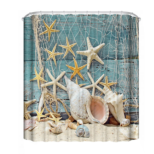 Fuse 13 Piece Polyester Shower Curtain Set