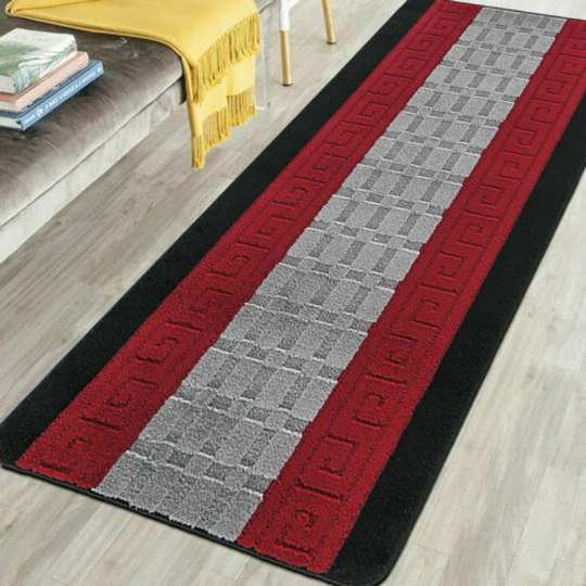 Toomsboro Flatweave Red/Black/Grey Rug