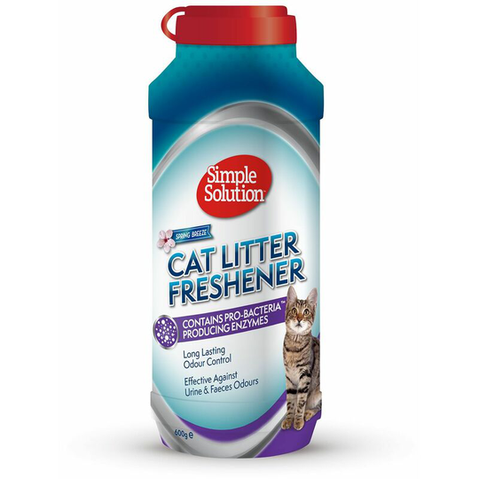 Cat Litter Freshener Powder - 600 Gm - Simple Solution