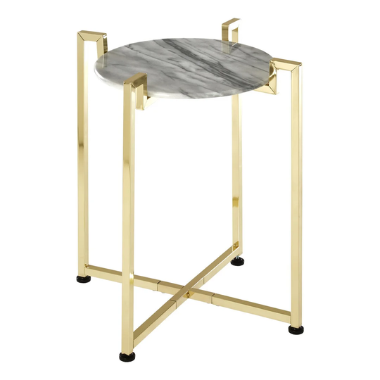 Derrick Marble Side Table