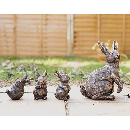 4 Piece Vreeland Rabbit Family Set