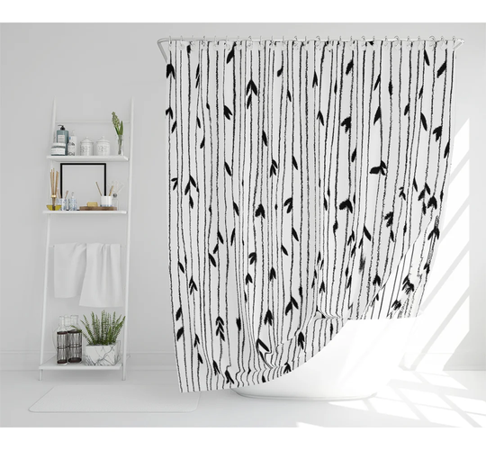 Wolsingham Polyester Shower Curtain Set