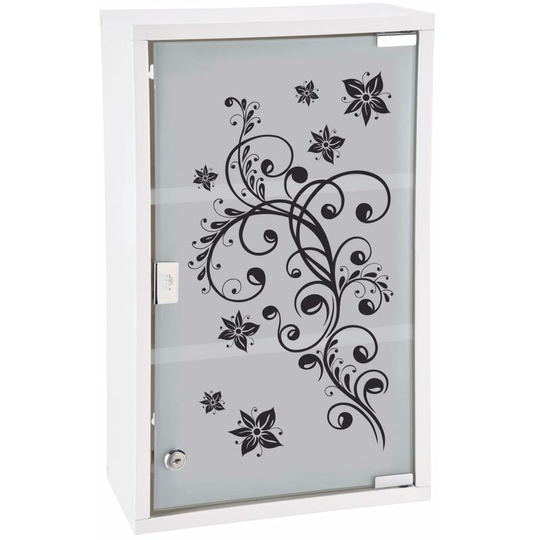 Medicine Cabinet 30x15x50 cm Stainless Steel HI w HI te