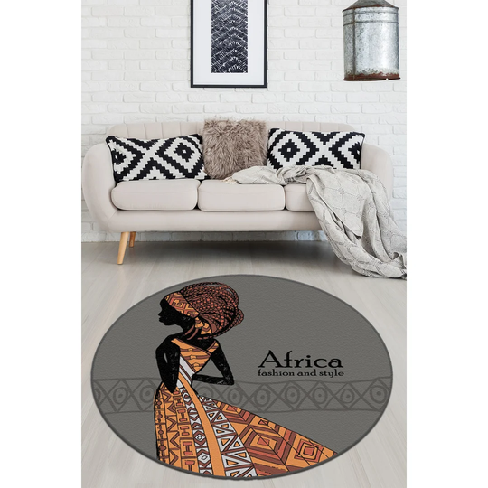 Chauncey Shaggy Grey/Brown/Black Rug
