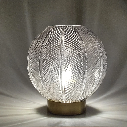 Cartwright 16cm Gold/Grey Novelty Table Lamp