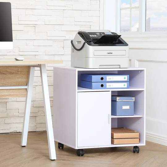 Haile 1 -Door 5- Shelf Storage Cabinet