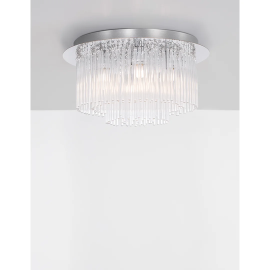 Lopes 6-Light 35cm Semi Flush Mount