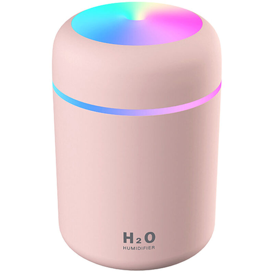 Superseller - 300mL Car Mist Humidifier Portable Colorful Night Light Quiet Auto-Shut Off 2 Mist Modes Humidifier