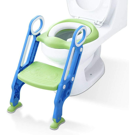 TOILETE REDUCER WITH SCALE SCALE, Baby toilet seat Anti-slip, robust, foldable and adjustable, WC reducer for children 1-7 years old