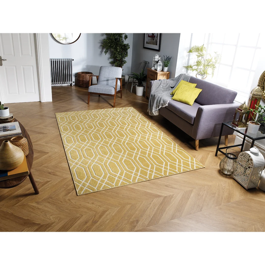 Yisroel Yellow Rug