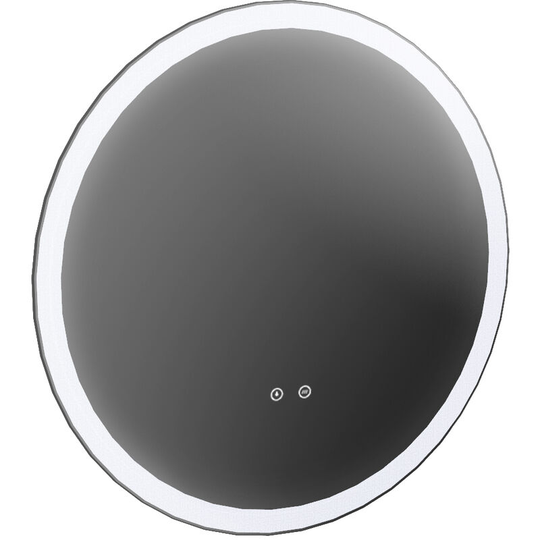 Typhon 600mm Round Illuminated led Mirror with Demister