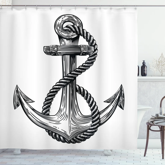 Bethany-Mae 13 Piece Polyester Shower Curtain Set