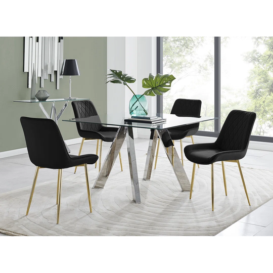 Wenona 4 - Person Dining Set