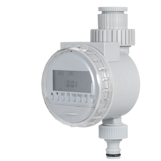 Solar Powered Water Irrigation Timer Electronic Programmable Automatic Watering Controller Hose Faucet Timer with lcd Display for Garden