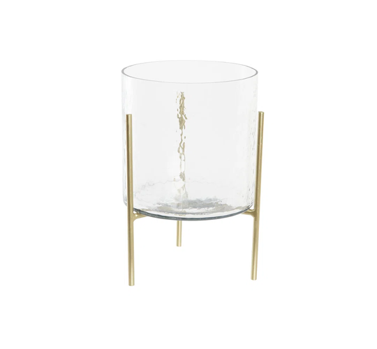 28Cm Wood Tabletop Tealight Holder