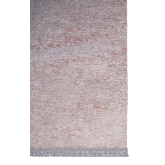 Claudio Welshpool Flat Machine Woven Cotton Beige/Pink Rug