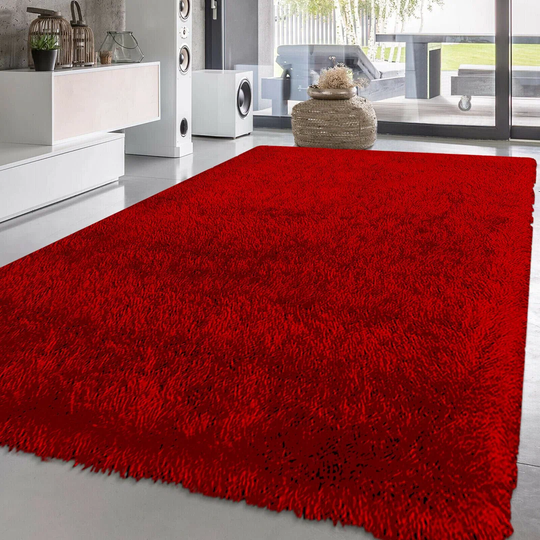 Labaron Solid Colour Red Indoor / Outdoor Area Rug