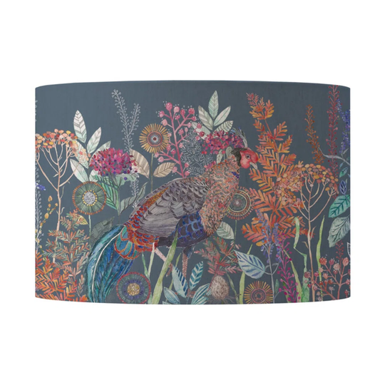 Lady Amherst Twilight 46cm Cotton Drum Lamp Shade