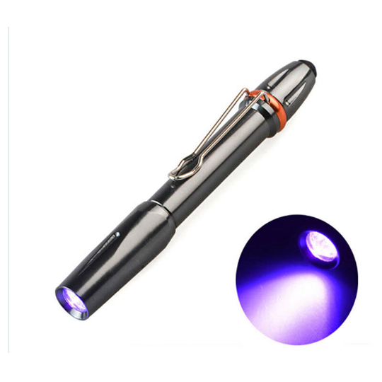 Betterlifegb - BR-Life uv Ultra Violet Torch Flashlight Blacklight Pen Light Detector 395nm uv led Flashlight Penlight (1 pack)