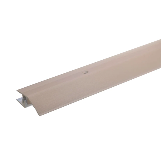 Abinav Metal 1.5 cm Thick x 4 cm Wide x 100 cm Length Overlap Reducer in Light Bronze