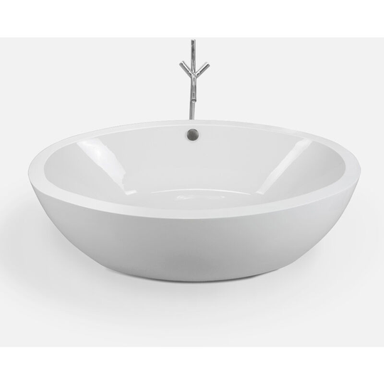 Simba - freestanding bathtub modern design bath tub Tiffany+faucet 190 x 120 cm new