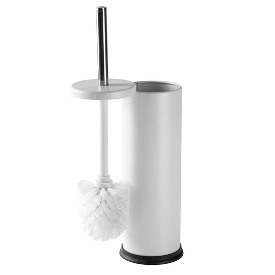 Free Standing Toilet Roll & Brush Holder