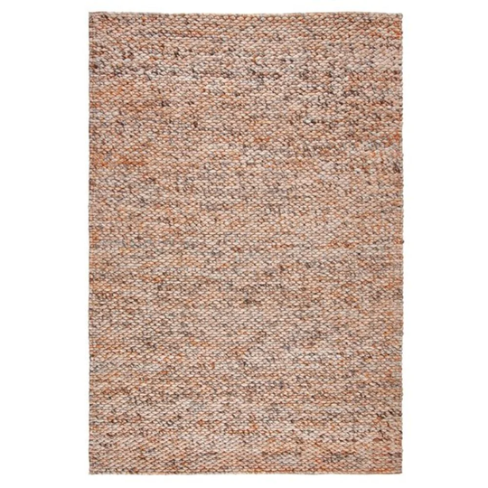 Aviana Handwoven Wool Brown Rug