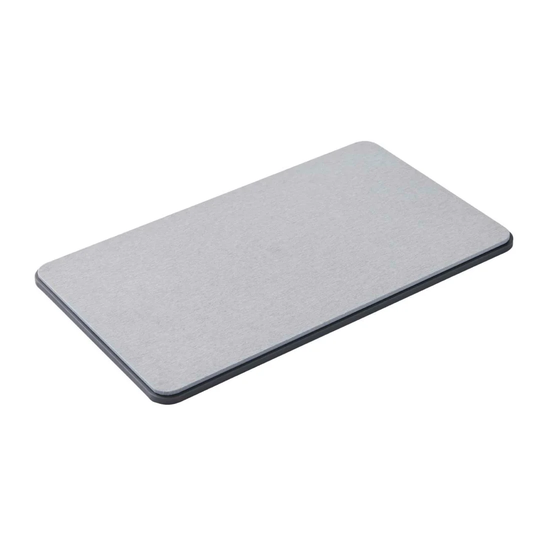 Drainer plate, absorbent