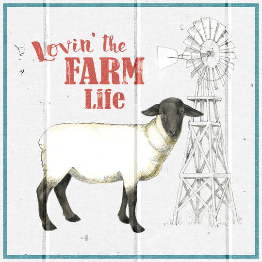 Farm to Table VII by Beth Grove - Wrapped Canvas Typography Print