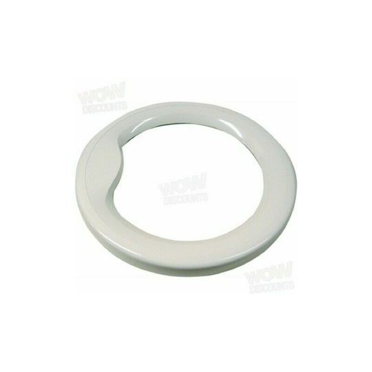 Washing Machine White Door Outer Trim. Genuine Part Number 2813150100 - White - Beko