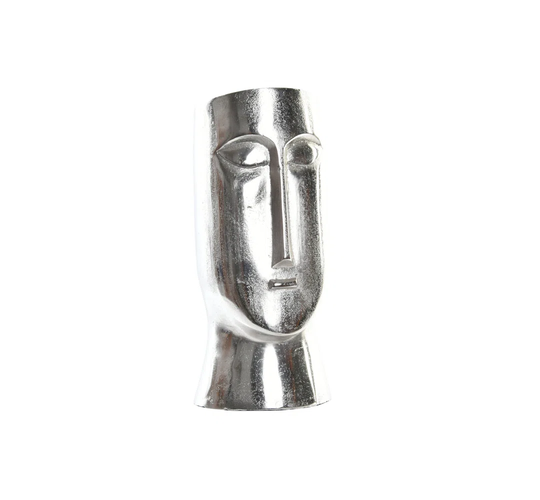 Boxrah Silver 36Cm Metal Table Vase