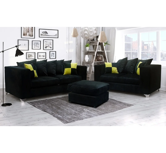 Houghton 3 Piece Sofa Set