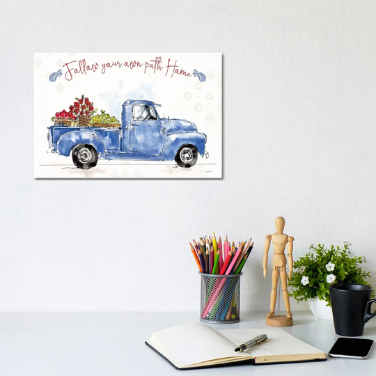Americana Mood VIII by Anne Tavoletti - Wrapped Canvas Typography