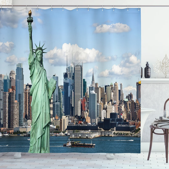 Araxi Polyester Shower Curtain Set
