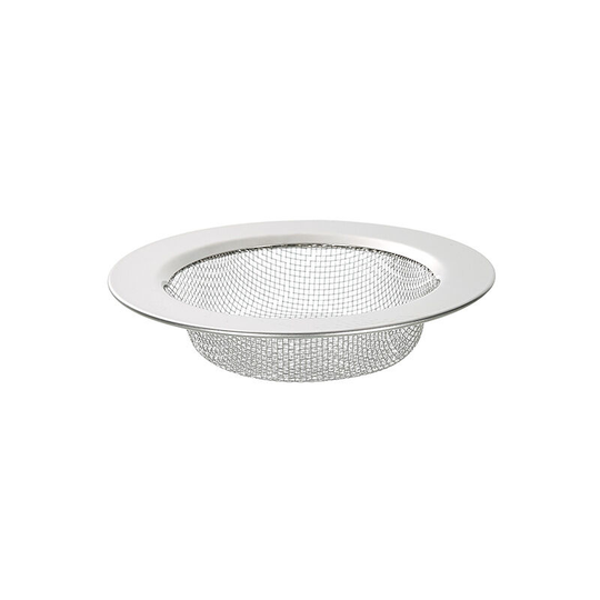 Upgraded 2 Piece Kitchen Sink Strainer Stainless Steel, Kitchen Sink Drain Strainer, Sink Strainer (Stainless Steel) with 4.5' diameter large wide
