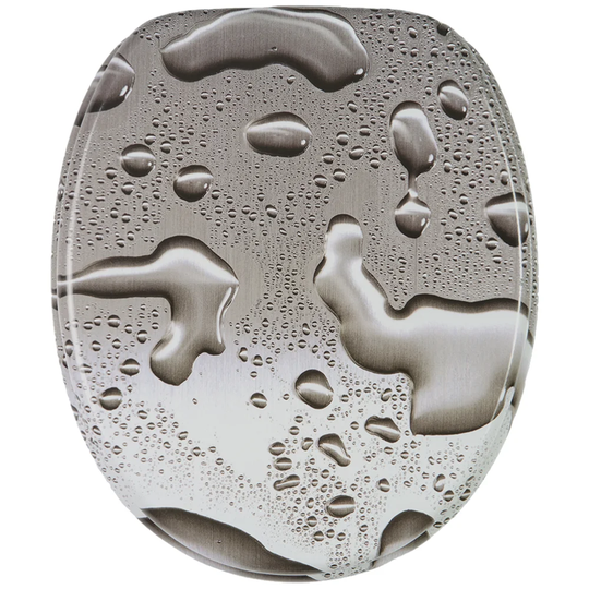 Dew Drop Elongated Toilet Seat