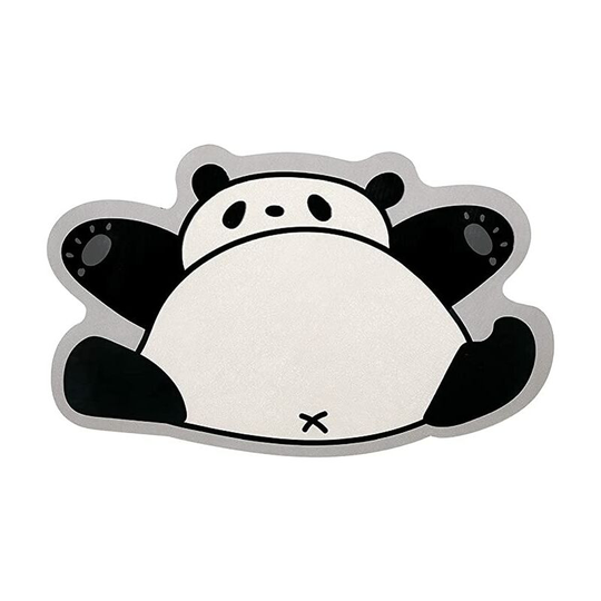 Ilovemilan - 15.7'' x 23.6'' Cute Animal Super Absorbent Foot Mat Microfiber Bath Rug Non Slip Rug Cartoon Soft Foam Quick Dry Bathroom Mat, Panda