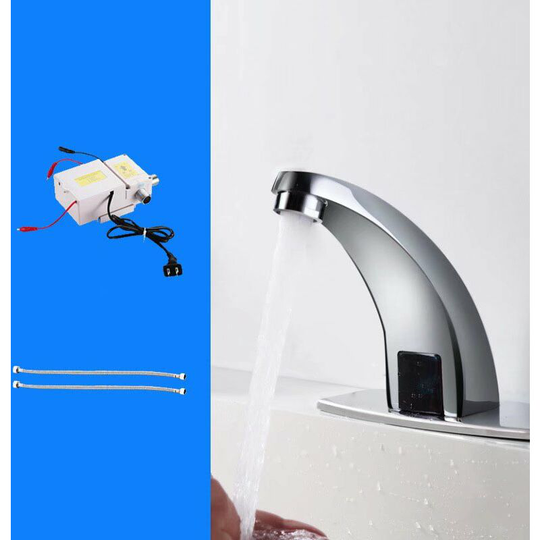 BetterLife Smart Faucet Smart Copper Copper Hand Business Machine, Auto Induction Type Unique Cold Water Induction Type ac and dc Vierteilige