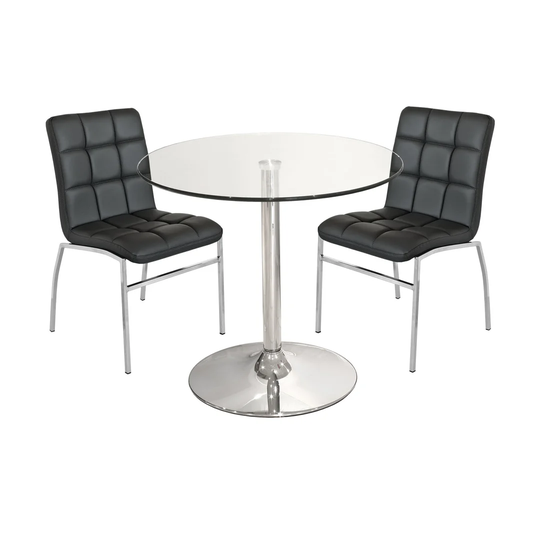 Showalter Dining Set with 2 Chairs
