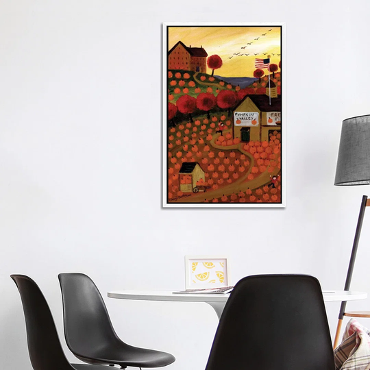 Pumpkin Valley by Cheryl Bartley - Painting on Canvas