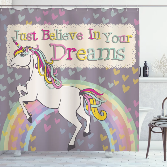 Billie-Anne 13 Piece Polyester Shower Curtain Set