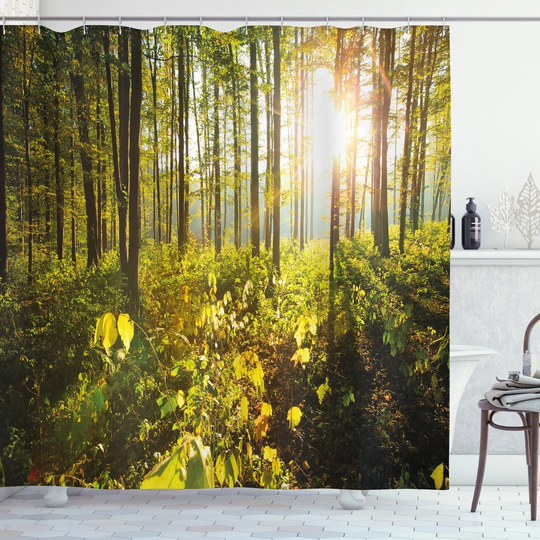 Bertin Polyester Shower Curtain Set