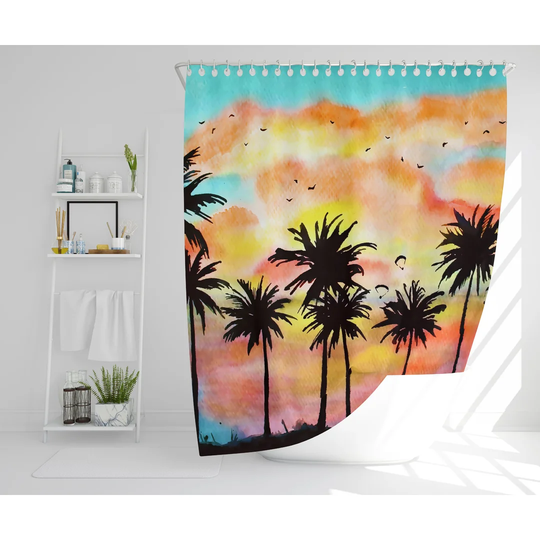 Ivanna Polyester Shower Curtain