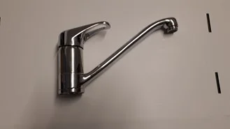 Kitchen Taps Sink Mono Chrome