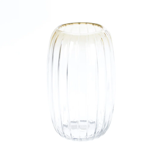 Bonelli Transparent Glass Table Vase