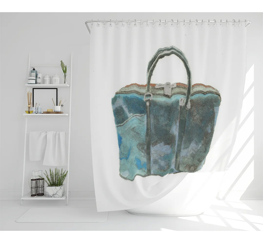 Wimborne Polyester Shower Curtain Set